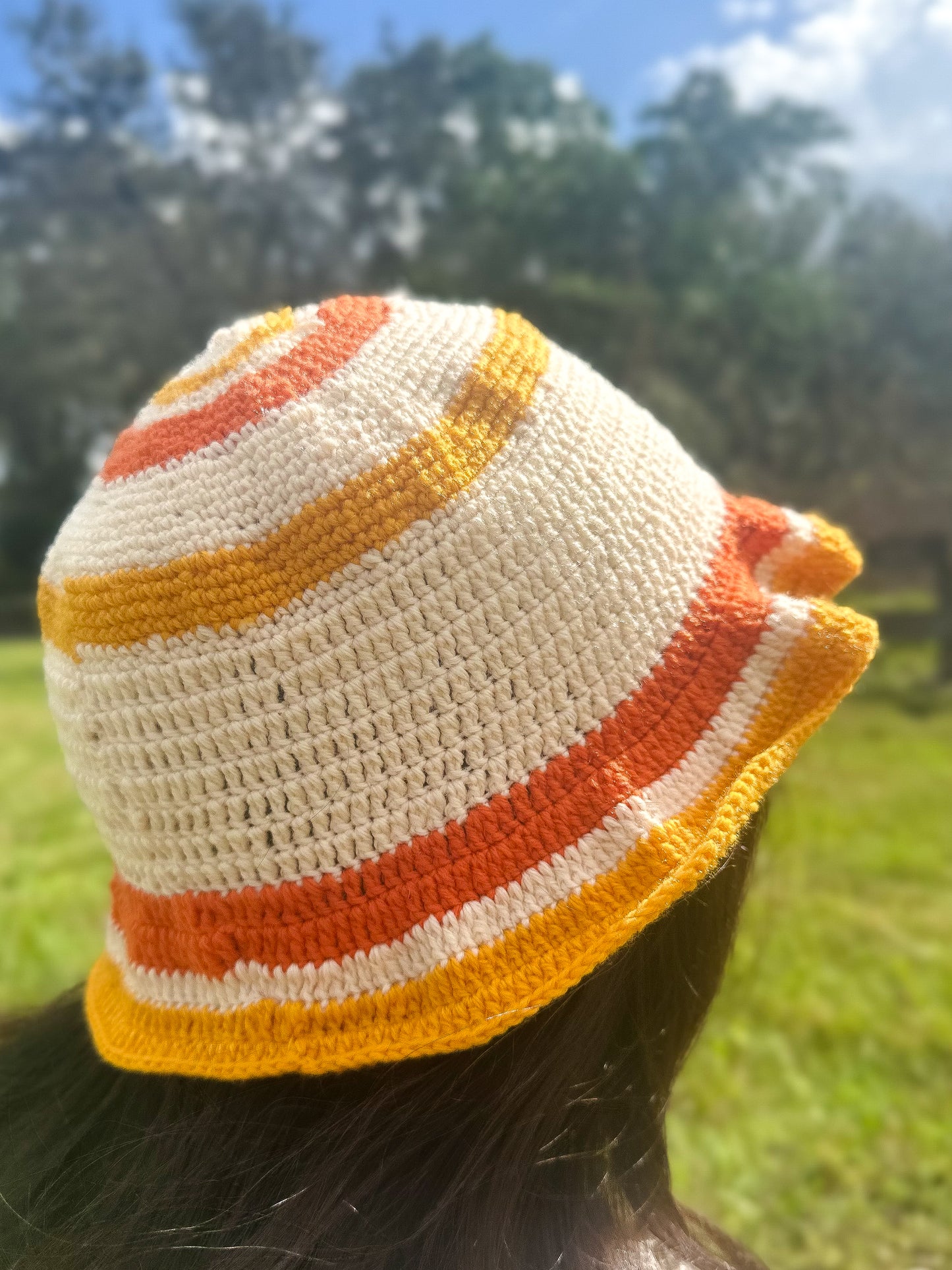 Crochet Bucket Hat Sunny