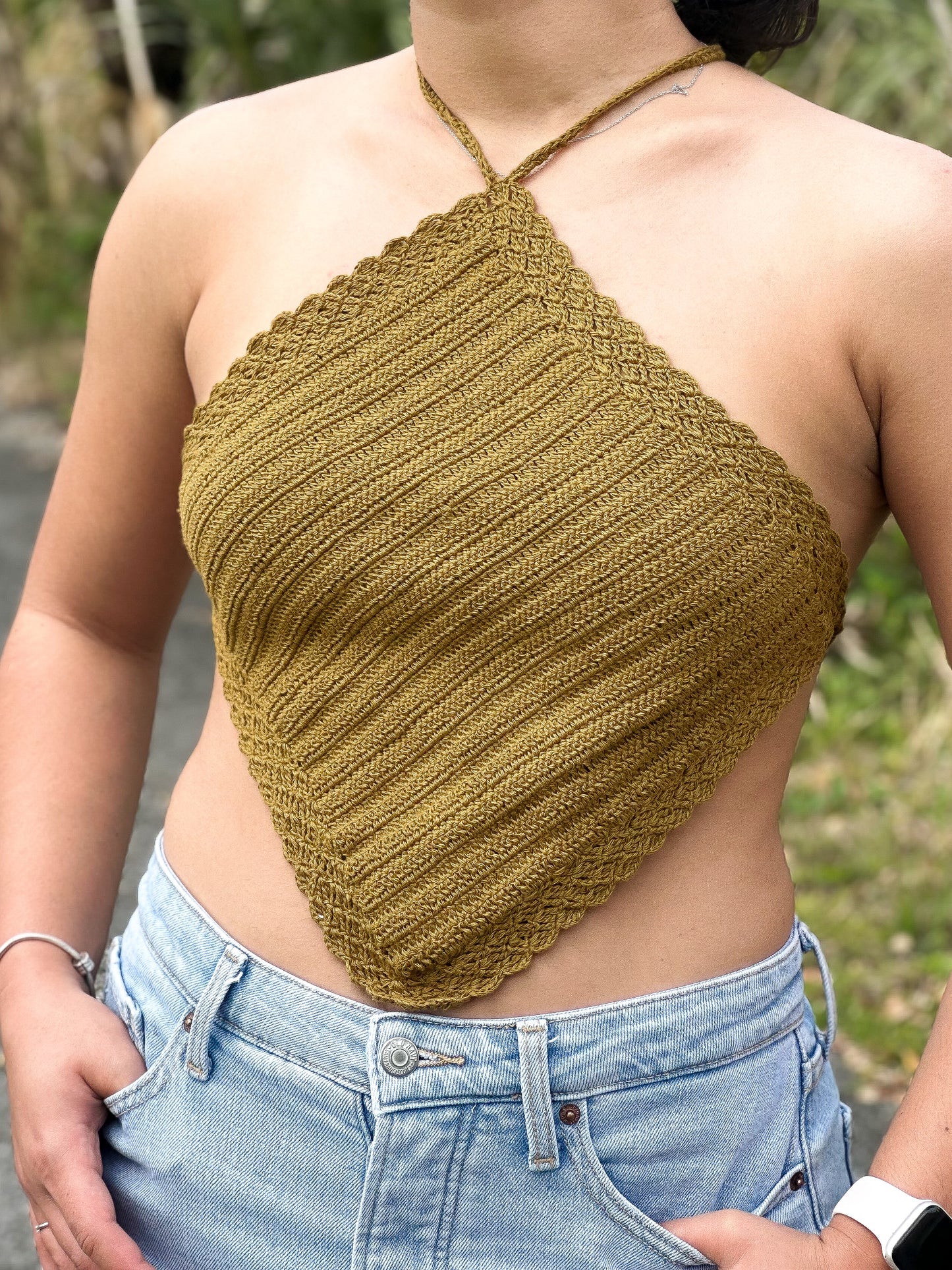 Diamond Crochet Top