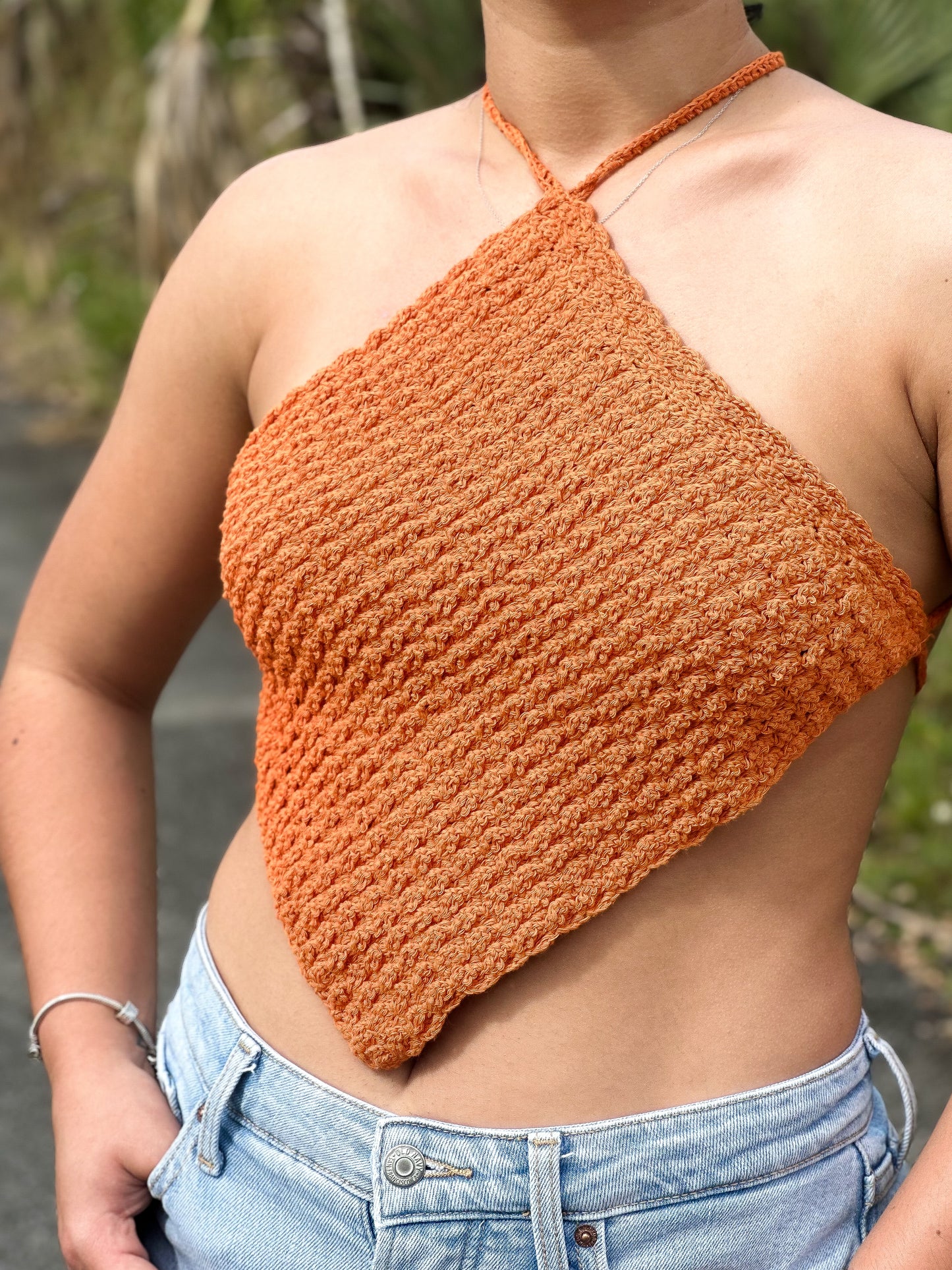Diamond Crochet Top